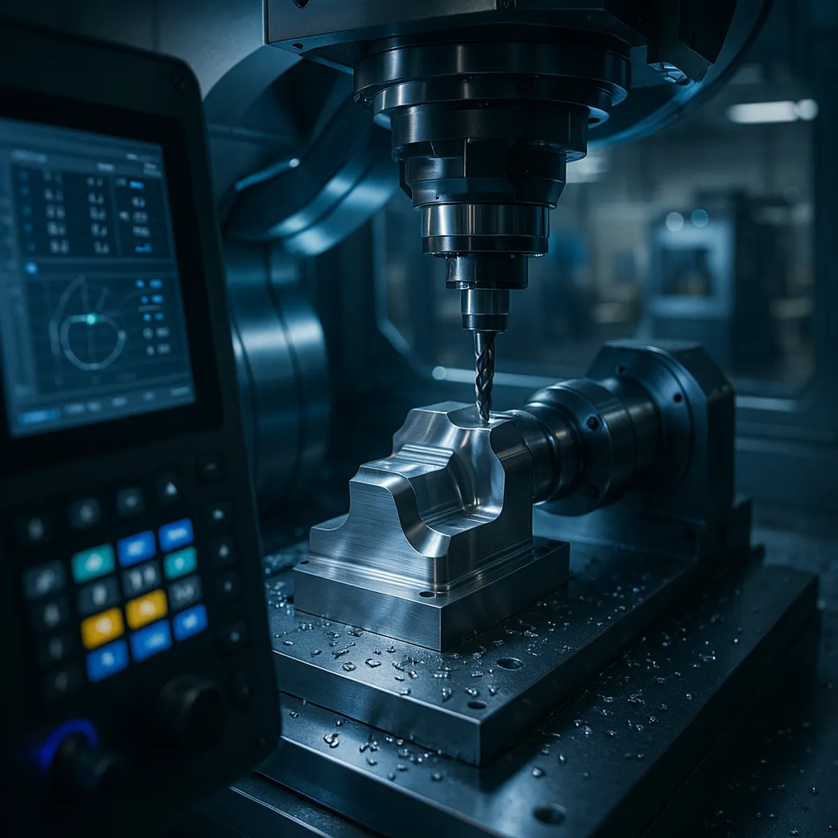 5축 CNC 밀링 머신